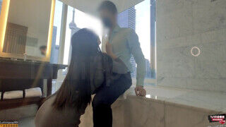 Tinédzser ázsiai barinő szeretkezik a pasijával a fürdőszobában - Erocenter.hu