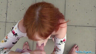 Alex Harper a vörös hajú csöcsös tinédzser kisasszony szőrös lyuka megkamatyolva - Erocenter.hu