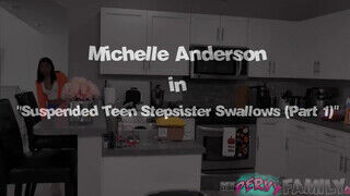 Michelle Anderson a kerek spanyol nevelő húgi rácuppan a hatalmas lőcsre - Erocenter.hu