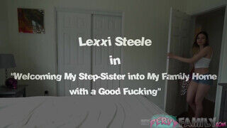 Lexxi Steele a felajzott nevelő húgi egy jót kupakol a kolosszális farkú tesóval - Erocenter.hu
